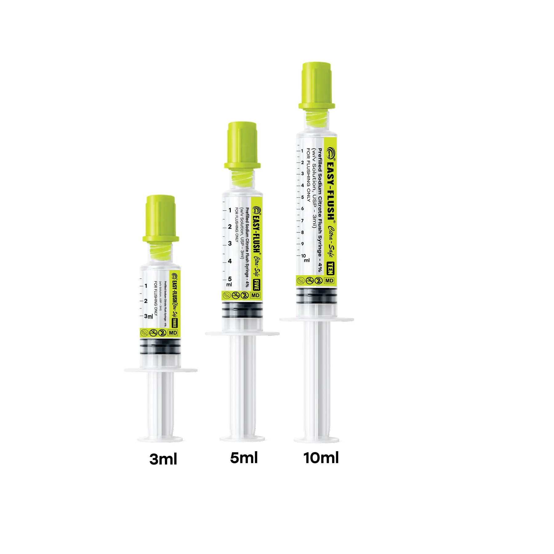 Sodium Citrate 4% Lock Flush Syringe