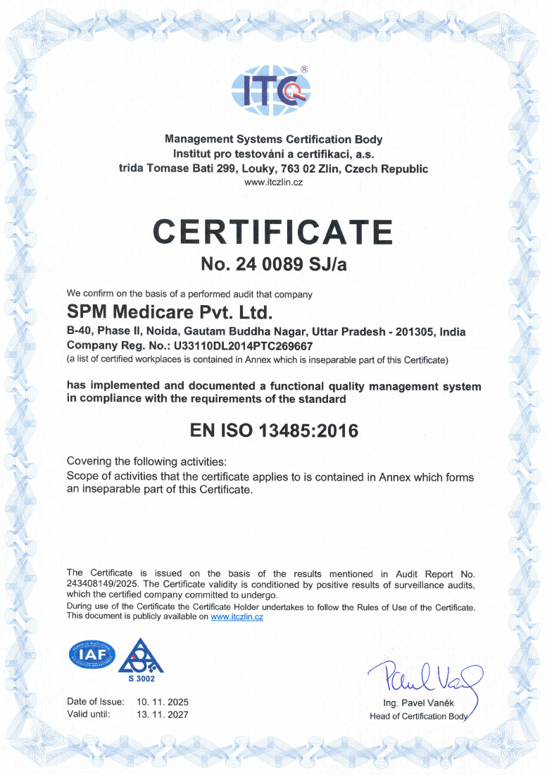 EN ISO 13485:2016 document preview
