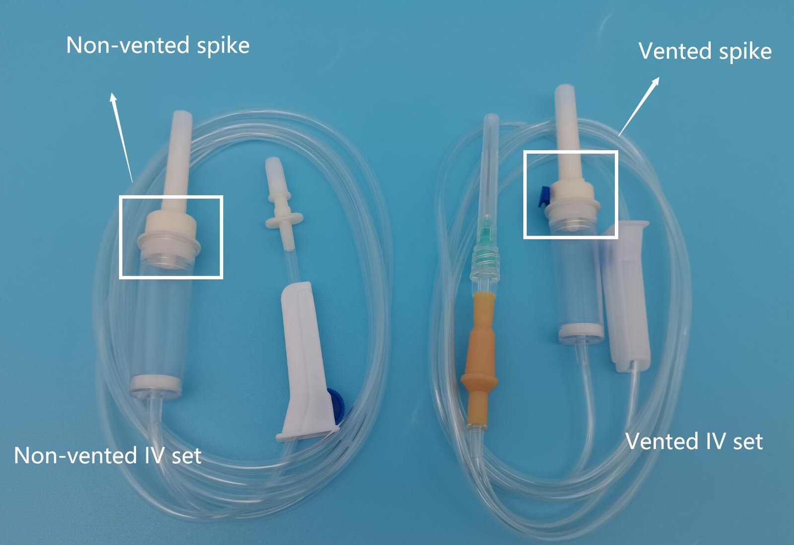 iv set non vented