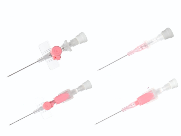 Easy-Vein Safy Super | Safety IV Cannula with wings with port