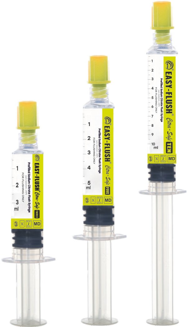 SODIUM CITRATE FLUSH SYRINGE | Prefilled Sodium Citrate Flush Syringe - 4%